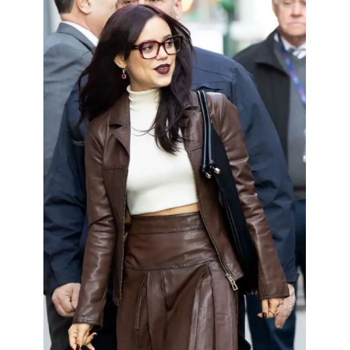 Death of a Unicorn Jenna Ortega Leather Jacket Death of a Unicorn Jenna Ortega Leather Jacket
